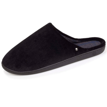 Zapatillas de casa chinelas Hombre Negro - Isotoner