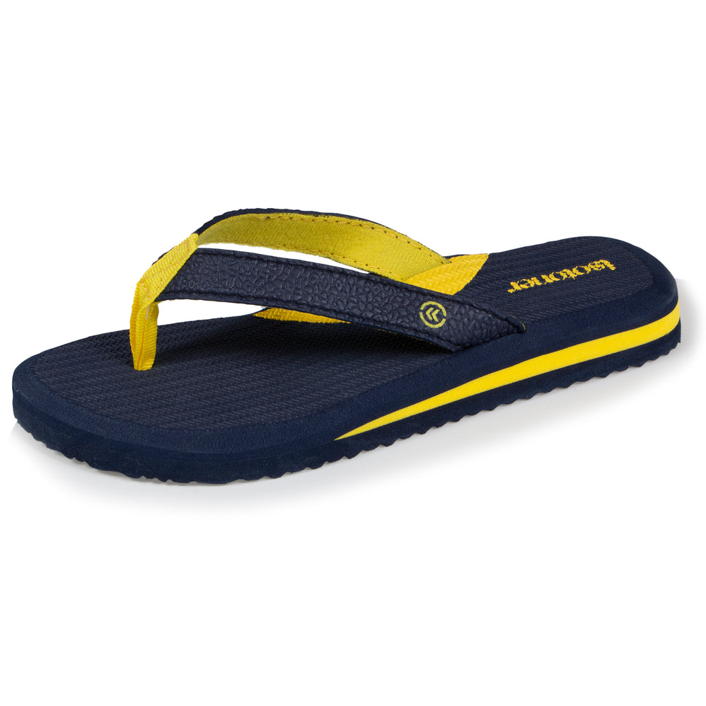 Calzado Chanclas Niños confort Amarillo/Naranja - Isotoner