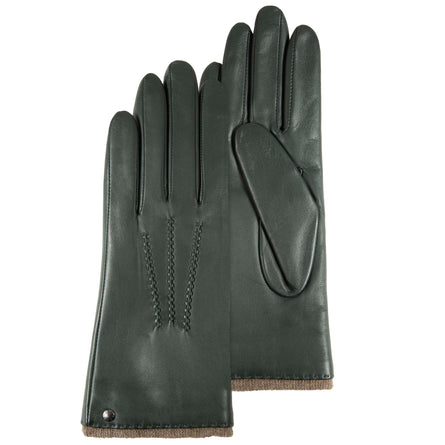 Guantes Mujer cuero caliente Abeto - Isotoner