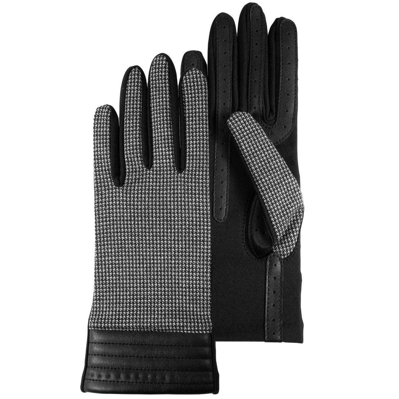 Guantes Mujer táctiles elásticos Pata de gallo