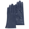 Guantes Mujer cuero Mandarina marine - Isotoner