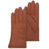 Guantes Mujer cuero Mandarina cognac - Isotoner