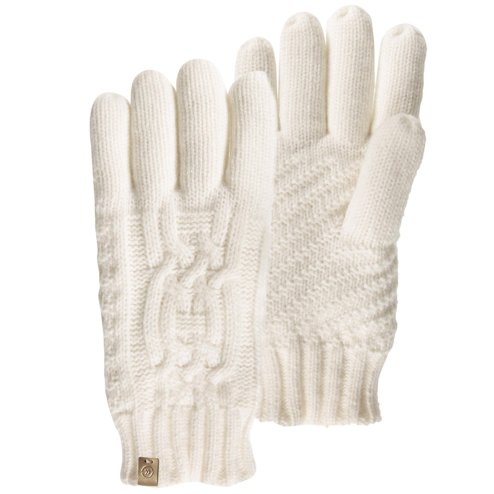 Guantes Mujer Malla Aran Blanco - Isotoner