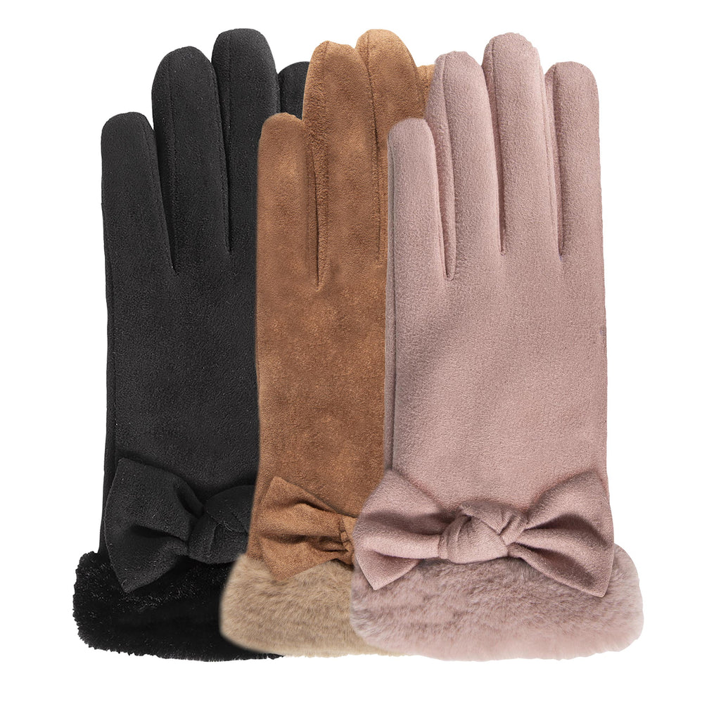 Guantes Mujer Ultra caliente Táctiles Negro - Isotoner