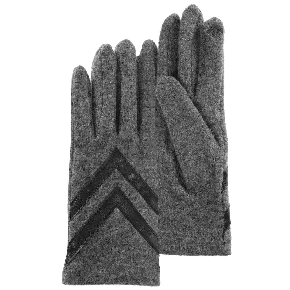 Guantes Mujer táctiles lana Gris jaspeado - Isotoner
