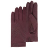 Guantes Mujer tejido reciclado Rojo bordeaux Isotoner