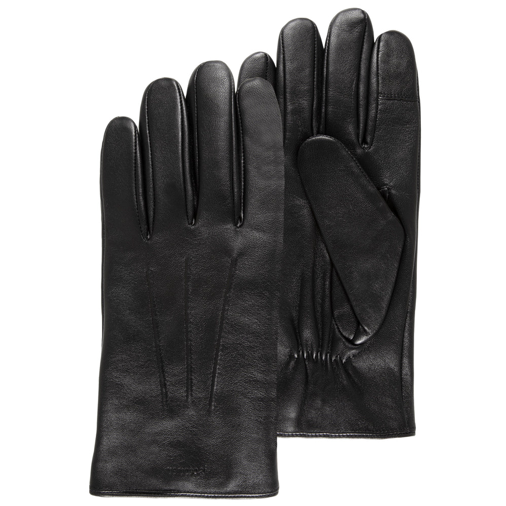 Guantes Hombre táctiles forrados calientes Negro - Isotoner