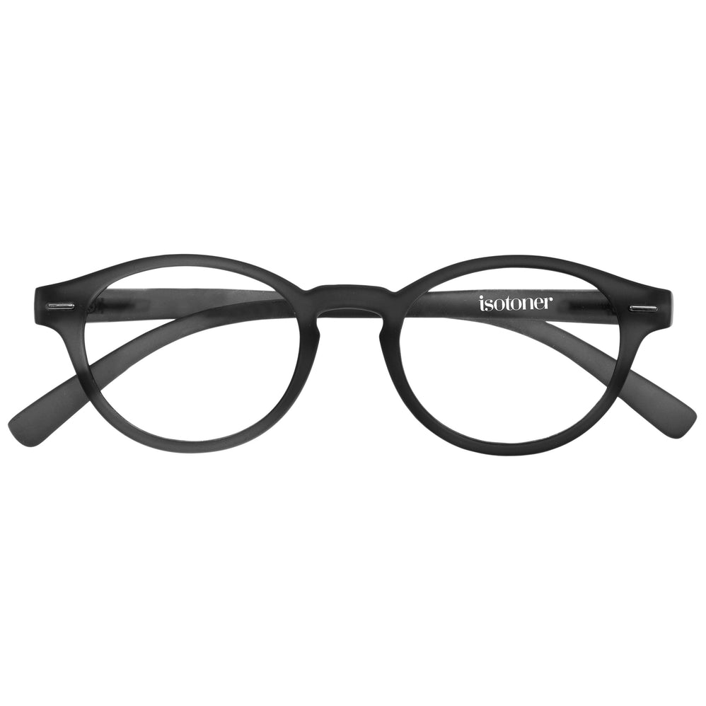 Gafas de lectura unisex Negro con patillas flexibles - Isotoner