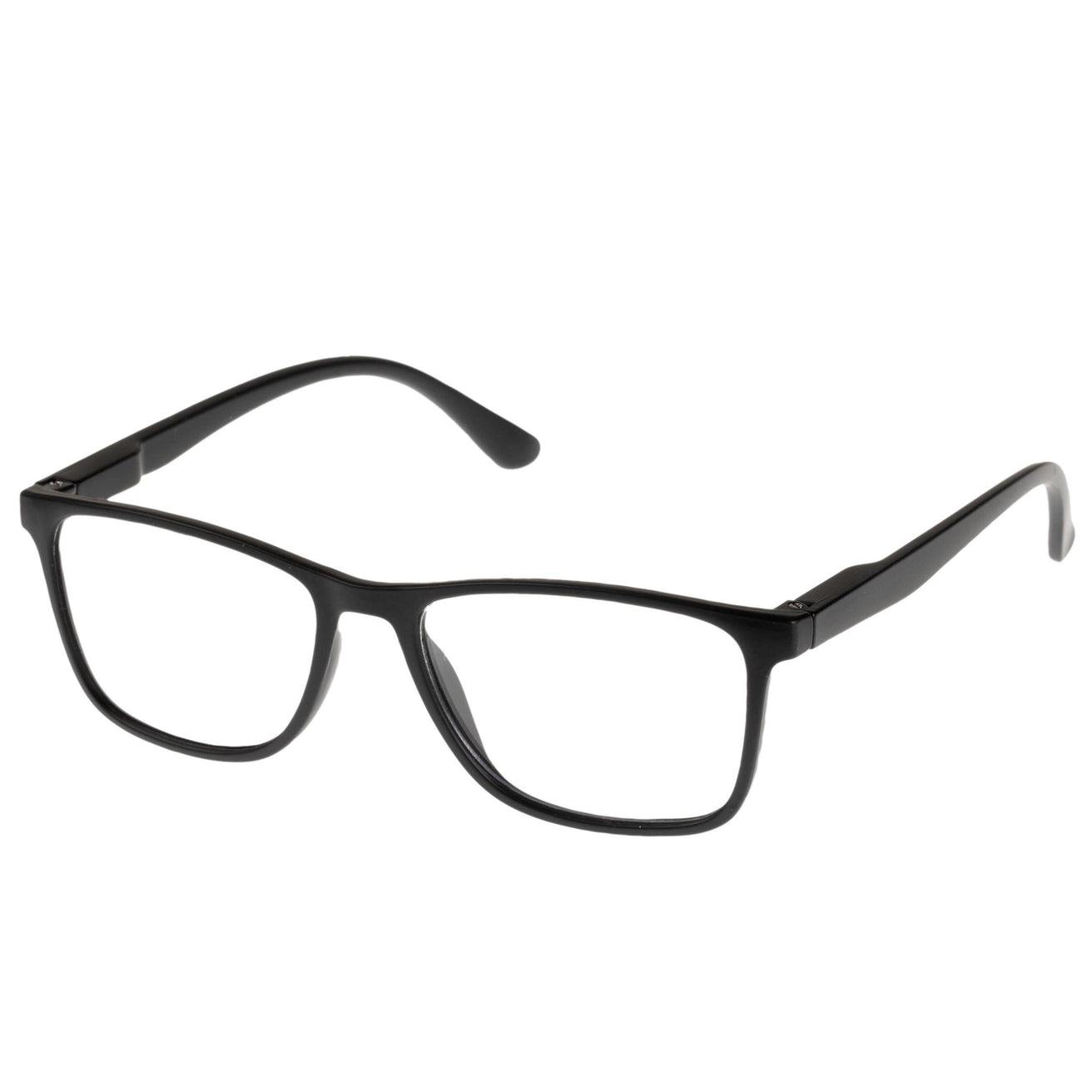 Gafas de lectura rectangulares unisex Negro