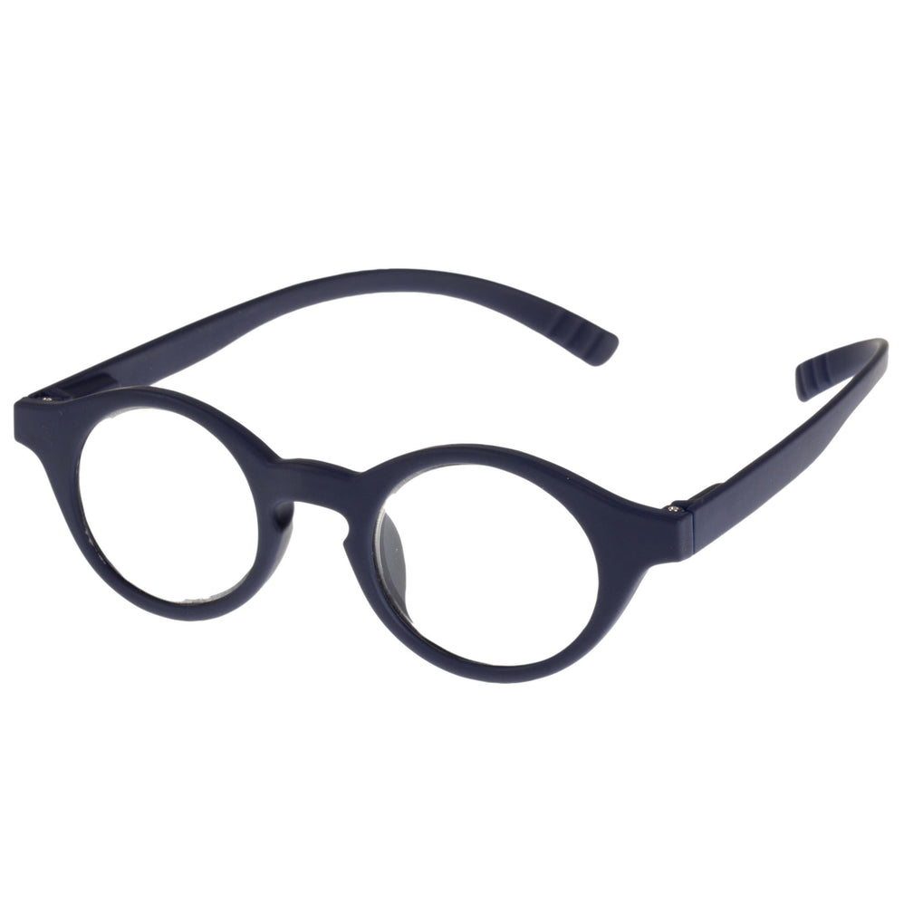Gafas de lectura unisex redondas Azul noche - Isotoner