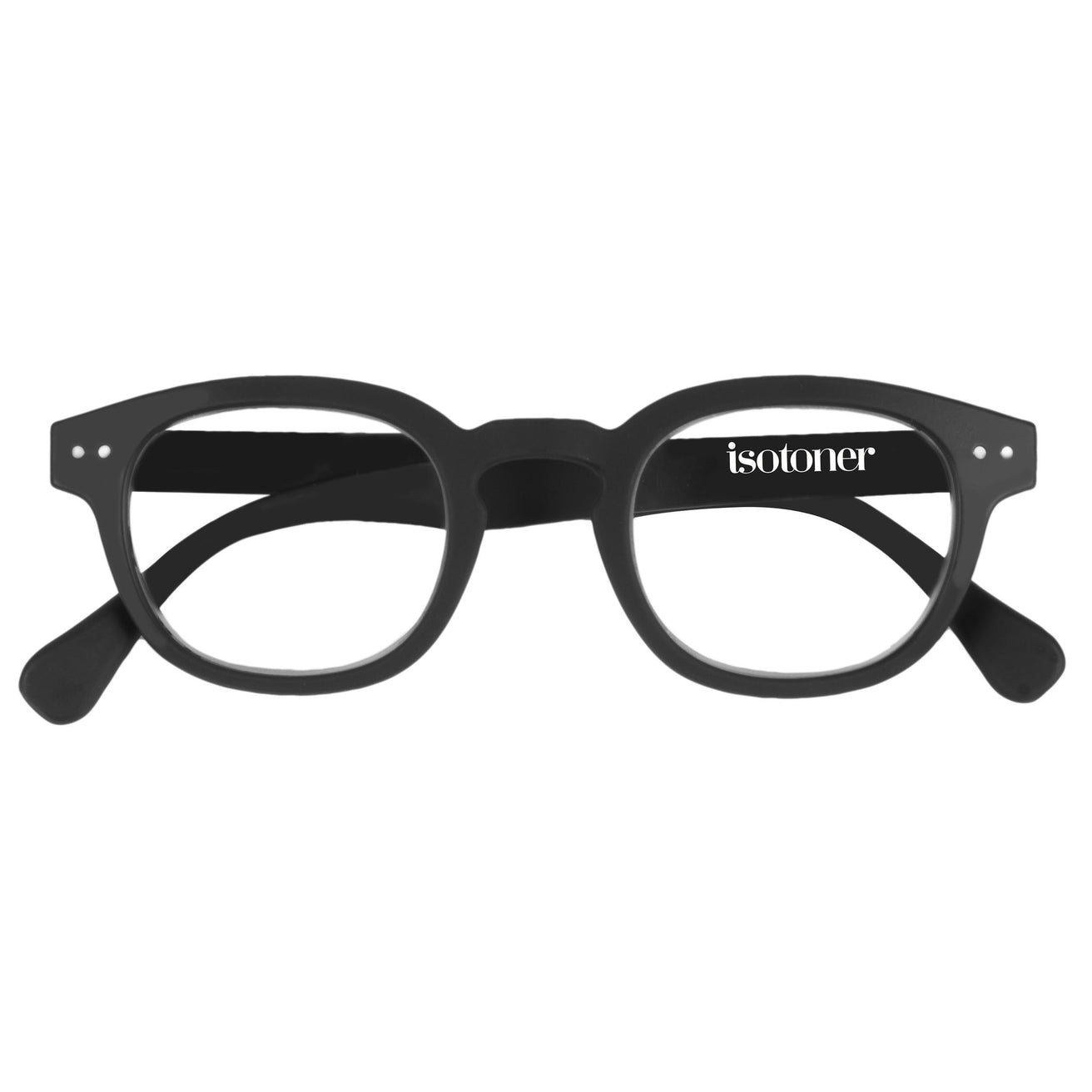 Gafas de lectura ovaladas mixtas Negro