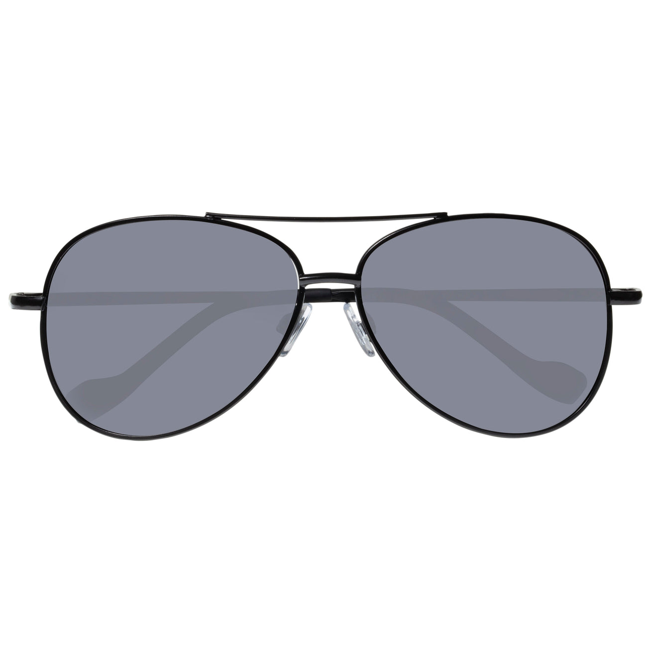 Gafas de sol unisex Negro con montura aviador