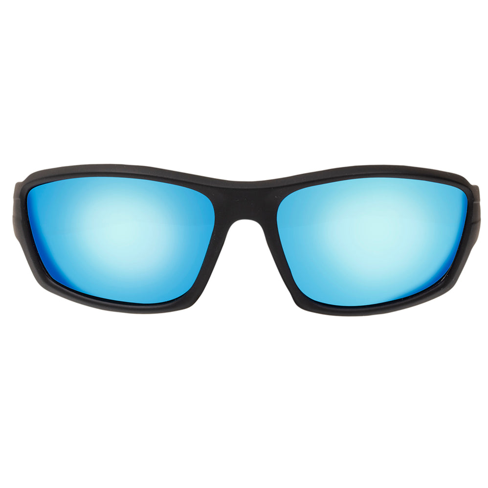 Gafas de sol unisex deportivas Negro con lentes espejados - Isotoner