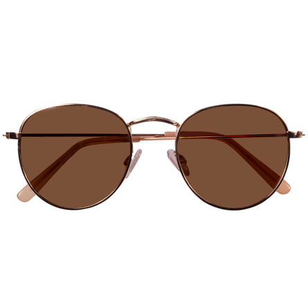 Gafas de sol Mujer Ovaladado Oro rosa - Isotoner