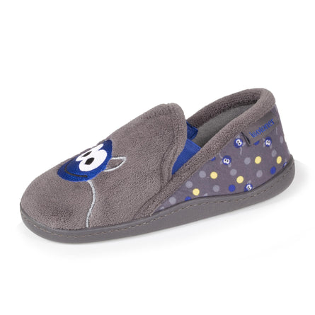 Zapatillas de casa mocasines Niños Gris Monstruo - Isotoner