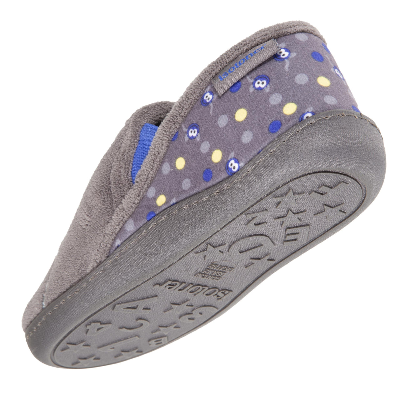 Zapatillas de casa mocasines Niños Gris Monstruo
