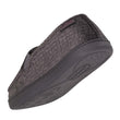 Zapatillas de casa mocasines Hombre Gris interior rojo
