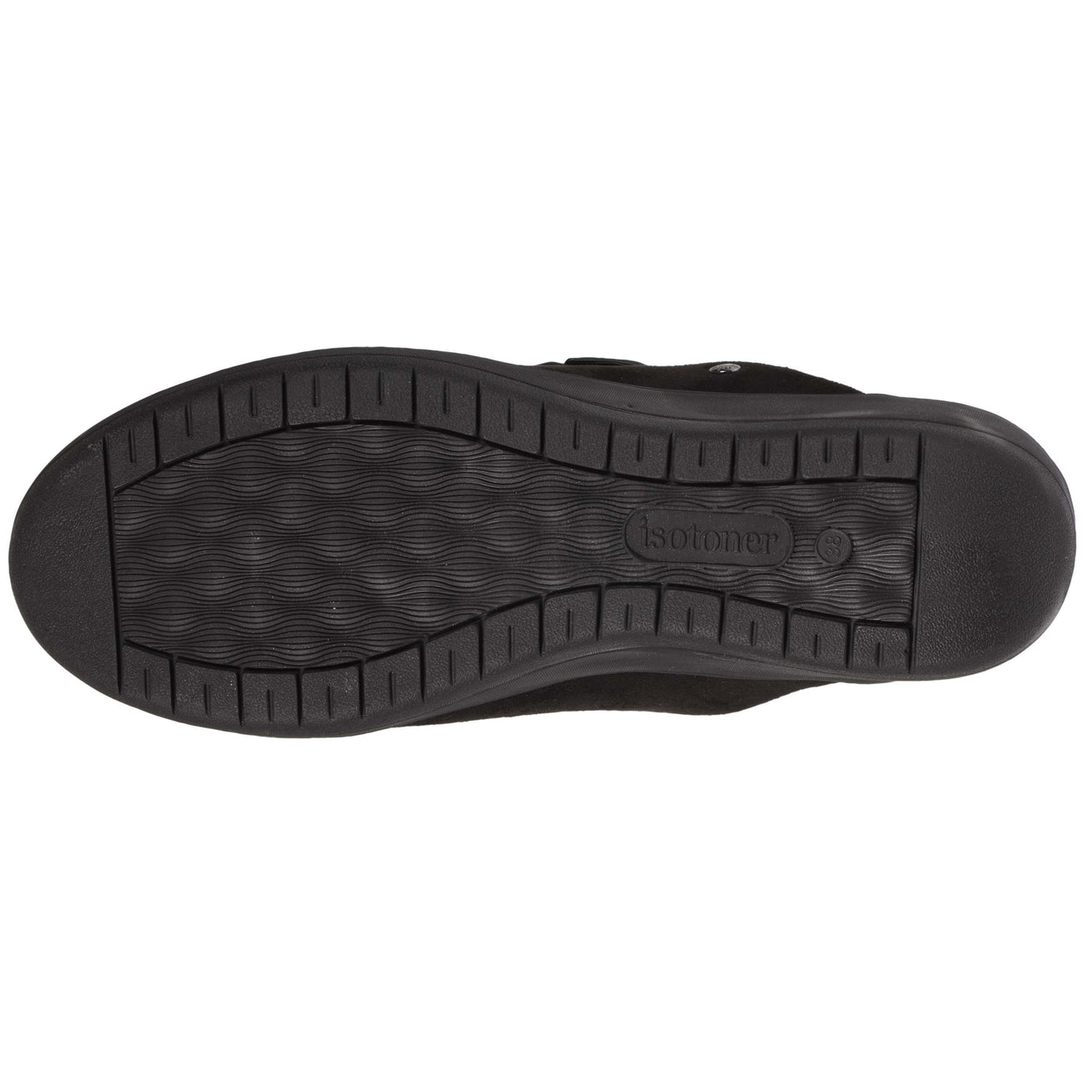 Zapatillas de casa chinelas Mujer con tacón Nudo Negro