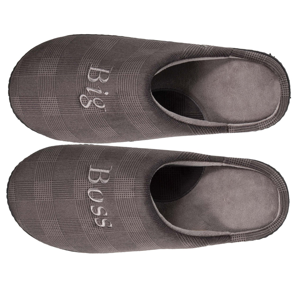 Zapatillas de casa Chinelas Hombre Gris Big Boss - Isotoner