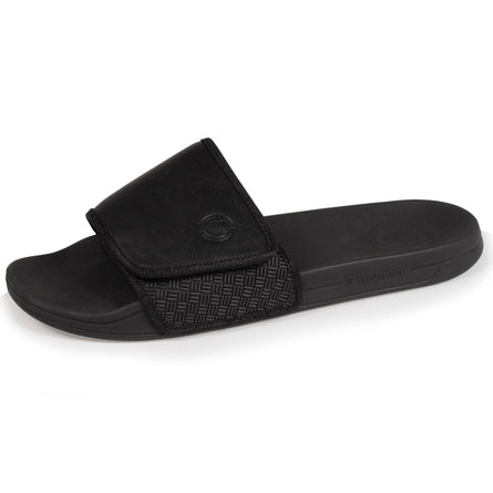 Mules chancletas Hombre scratch Negro - Isotoner
