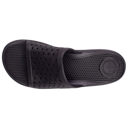 Mules chancletas Mujer caladas Negro - Isotoner
