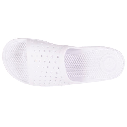 Mules chancletas Mujer caladas Blanco - Isotoner