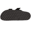 Mules sandalias doble correa Negro