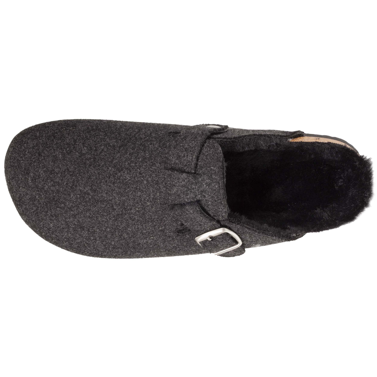 Zapatillas de casa zuecos Hombre Gris Jaspeado Corcho