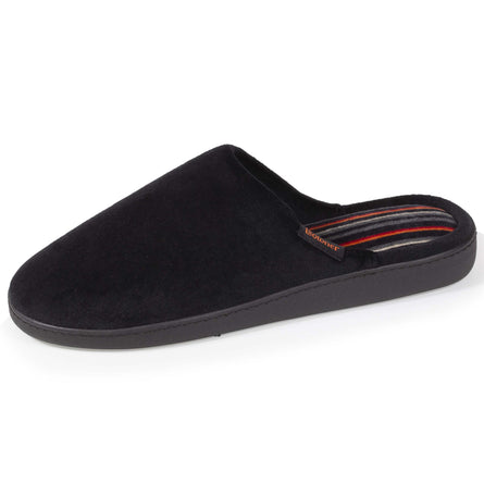 Chaussons mules Homme ergonomiques Noir - Isotoner