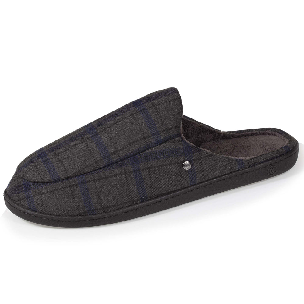 Zapatillas de casa chinelas Hombre Tartán - Isotoner