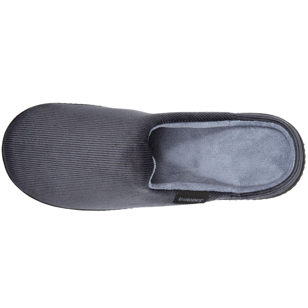Zapatillas de casa chinelas Hombre Rayas Gris