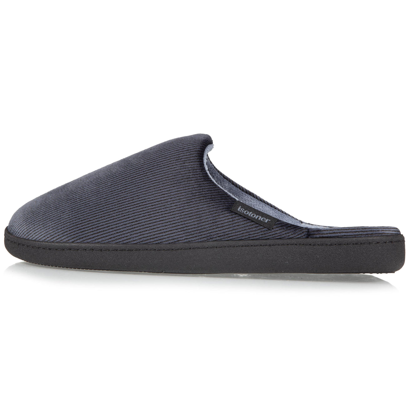 Zapatillas de casa chinelas Hombre Rayas Gris