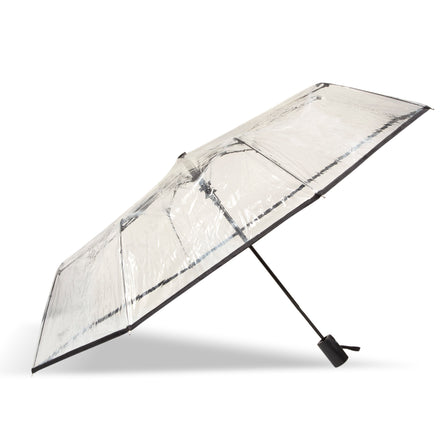Paraguas Transparente PVC/Negro - Isotoner