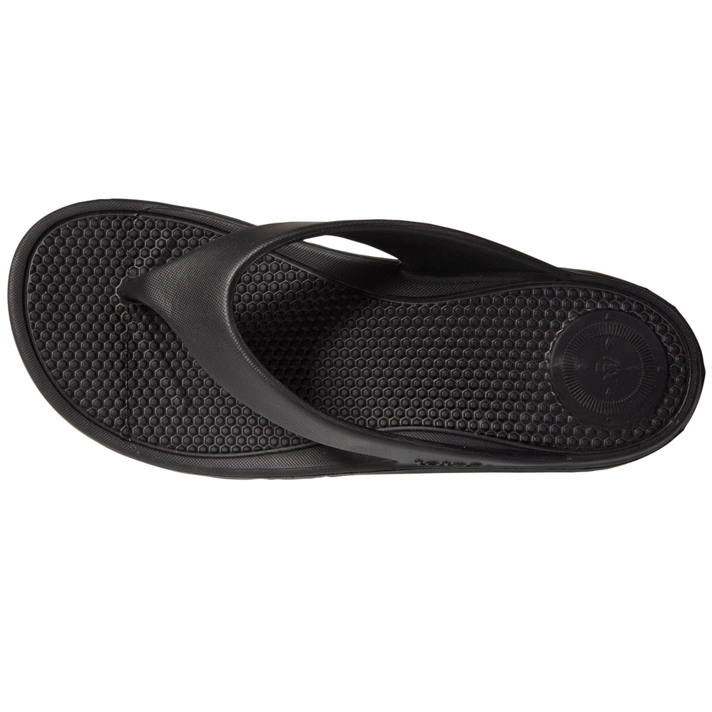 Chanclas Mujer confort Negro - Isotoner
