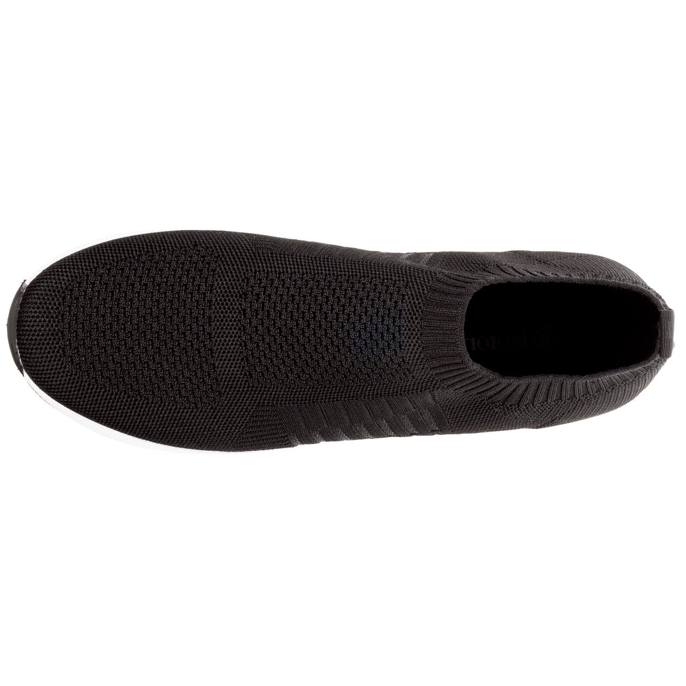 Tenis Confort Hombre malla extensible negro - Isotoner