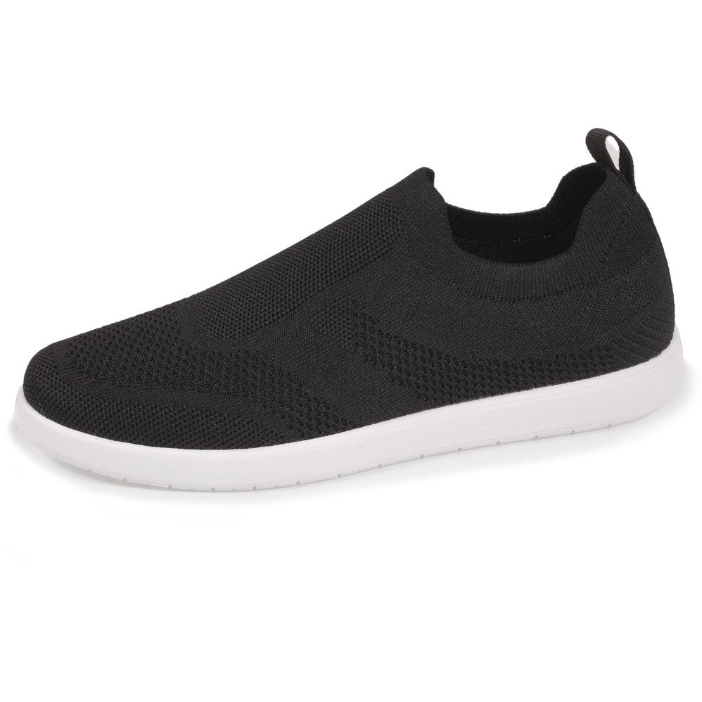 Tenis Confort Hombre slip-on Negro - Isotoner