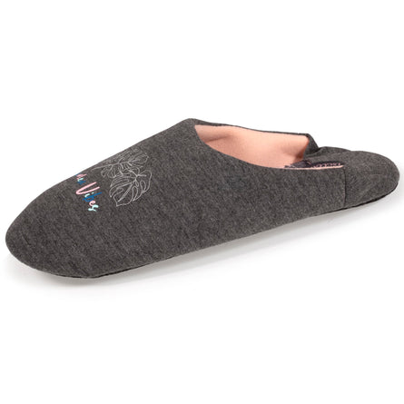 Zapatillas de casa babuchas Mujer Gris Summer vibes - Isotoner