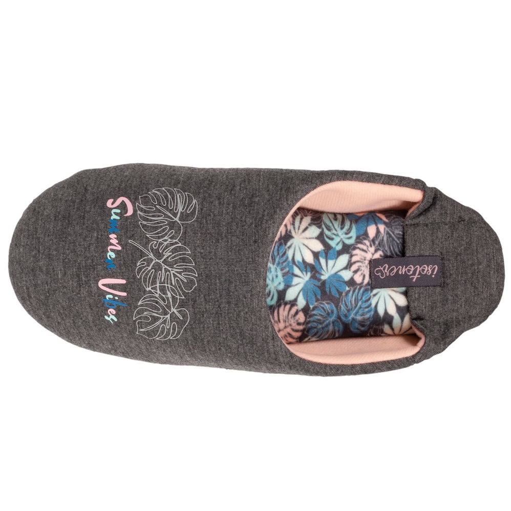 Zapatillas de casa babuchas Mujer Gris Summer vibes - Isotoner