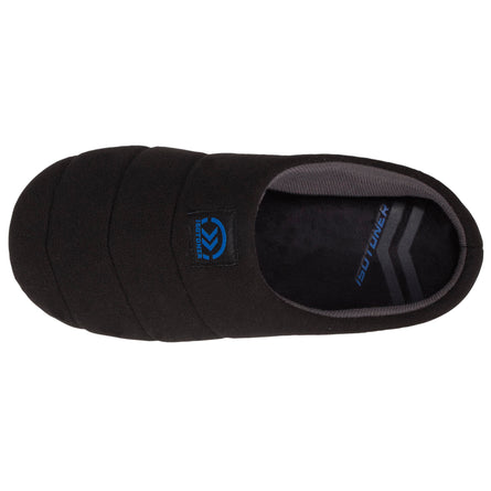 Zapatillas de casa chinelas Hombre Negro Chevrón - Isotoner