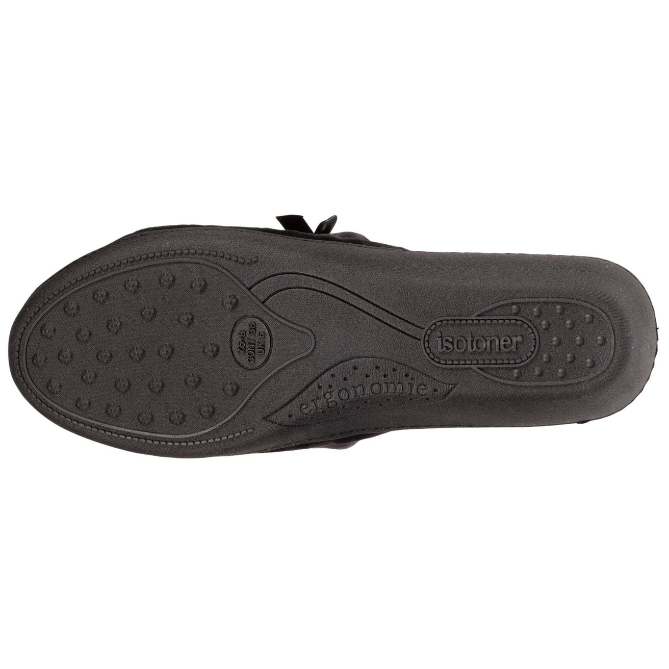 Zapatillas de casa sandalias con tacón Mujer Cebra Negro