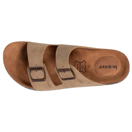 Mules sandalias Hombre doble correa topo - Isotoner
