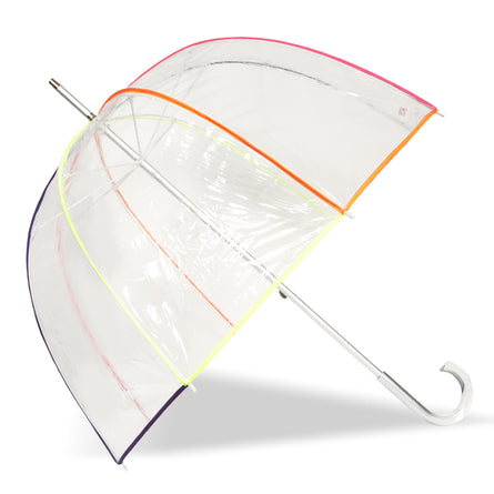 Paraguas Transparente PVC/Neón - Isotoner