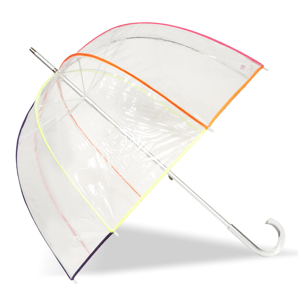 Paraguas Transparente PVC/Neón - Isotoner