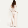 Pantalón largo Mujer Beige