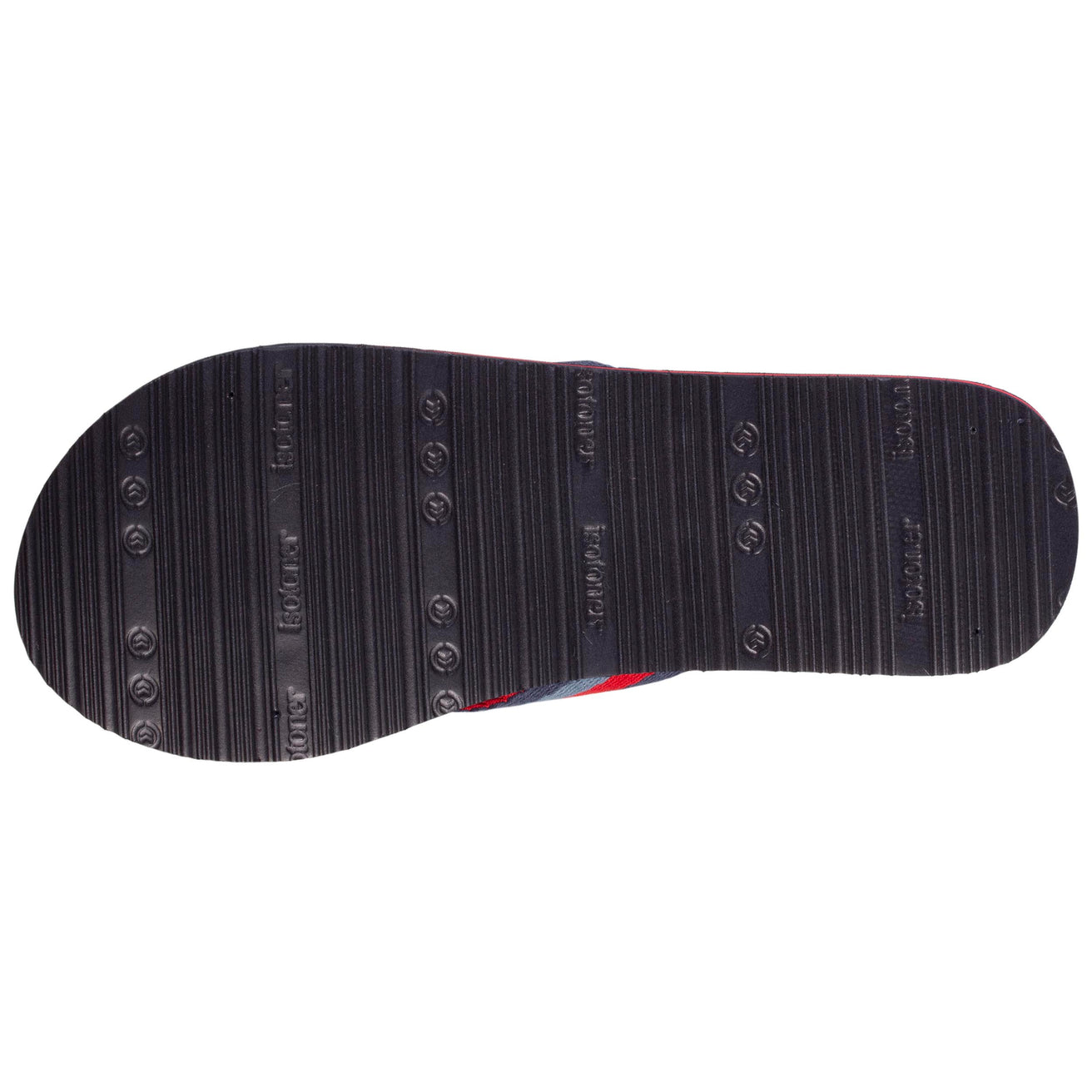 Chanclas correa ancha Hombre rayas Marino